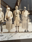 1924 Lightnin  Broadway Play Cast Signed Panoramic Photo John Hamilton Superman