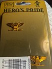 Colonel   s Eagle  Polished Gold Finish  3 4    Wide Hero s Pride 4413mg New Pair