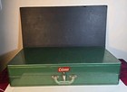 Vintage Coleman Folding Camp Table With 2 Folding Stools Chairs
