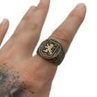 Galicia Ukraine Ring Ukrainian Military War Morale Amulet