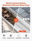 Vevor Gutter Guard 6 In Aluminum Gutter Cover Heavy-duty 52ft Leaf Debris 13 Pcs