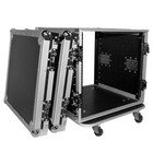 Prox T-10rss 10u 19  Deep 10 Space Vertical Rack Rolling Flight Case