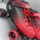 Riedell Dart  Roller Skates      Red Black Ombre Size 12  Excellent Worn 1x Read
