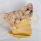 Shih Tzus Teacup Puppies Dog Figurine Hamilton Personali Tea Collection 2009