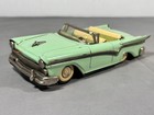Vintage Haji 1950s Made In Japan Tin Friction Ford Convertible Works Fairlane