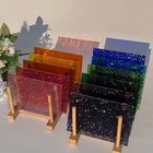 24 Pcs Stained Glass Sheets 4 X 6 Inch Vibrant Mixed Colors Art Glass Supplie   
