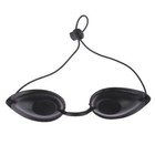 Evo Flexible Tanning Bed Goggles Eye Protection Uv Black Soft Sunbathing