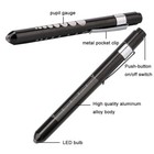 2x Dental Medical Led Pen Light Mini First Aid Flashlight Doctor Nurse Use Black