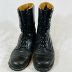 Vintage Combat Boots European Likely German  W  Mark Hooks Size 43  10  Rare