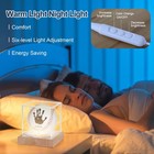 Baby Handprint   Footprint Kit - Baseball Theme Newborn Keepsake W  Led Display