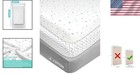 3 Pack 100  Natural Cotton Fitted Mini Crib Sheets