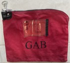 Lot Of 4 Vintage Locking Canvas Money Bank Bags With Keys Red   Blue