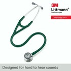 3m Littmann Cardiology Iv Stethoscope 6155 27in Hunter Green Tube
