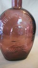 George Washington Purple Colored Glass Bottle From Wheaton Glass
