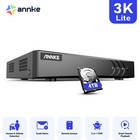 Annke 16ch 8ch 3k 5mp Lite H 265  Dvr Cctv Security Video Recorder Ai Detection