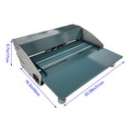 Used Electric Creasing Machine 18   3in1 Paper Creaser Scoring Machine 110v