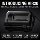 Noco Air20 Ultrafast 20a 100 Psi 12v Portable Tire Inflator And Air Compressor