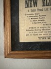 11x9 Framed Antique Original 1880s Advertisement The New Eldredge Sewing Machine
