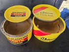 2 Partial Cans Johnson Wood Floor Paste Wax