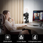 Led Video Light  2500mah Rechargeable Camera Light  Cri97  Dimmable Ring Light W