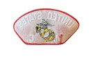 Usmc United States Marine Corps Iron On Patch 5-1 4    Wide