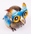 Owl Handmade Thai Craft Figurine Animal Gift Decor Miniature Collection Souvenir