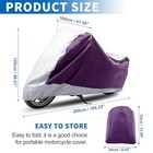 Motorcycle Cover For Harley Davidson For Honda For Suzuki All Xxl Purple