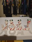 Commodore Candy Cane Striped Noel Candleholders