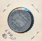 Spain  - 2 Pesetas - Silver  -1881 -  5212