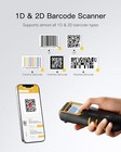 Inateck Barcode Scanner Bluetooth 1d 2d Qr Code Scanner Kabellos 2 4ghz Portable