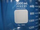 Pyrex 2000 Ml Beaker Made In Germany New Old Stock Free Shipping