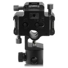 Triple Flash Umbrella Bracket W  Light Stand Mount - Optical Or Pc Sync Trigger