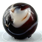 Cac Christensen Agate Co Oxblood Swirl Marble - Some Chips