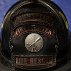 Cairns 1010 Fire Helmet With Badge Montello Firefighter Fire Rescue 