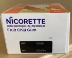 Nicorette Fruit Chill Gum 4mg 160 Pieces Ex  4 2028  Free Shipping