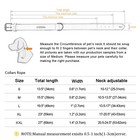 Soft Leather Personalized Dog Collar Id Tag Engraved For Small Medium Large Dogs