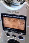 Digital Audio Recorder Tascam Dr-40  4 Track   Ear Buds