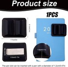 Notebook Pen Pencil Holder Clip  3x2 4in Two Hole Pen Holder Clips Practical Not