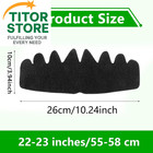 10 Pcs Black Baseball Cap Inserts  Flexible Washable Hat Shaper Inserts For    