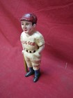 Antique Vintage Style Cast Iron Baseball Slugger Coin Bank