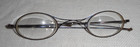 Antique Eyeglasses   Spectacles Pre To Civil War Era   Oval W blue Frames   Case