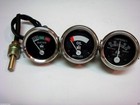 Oil  Temperature  Amp Gauge Set For Farmall Ih H  Sh  Sm  Smd  W  Sw 1947 54
