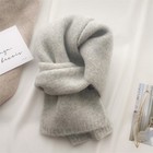 Women s Autumn winter Soft Knitted Fleece Neck Warmer  Wool Blend