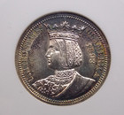 1893 Commemorative  isabella  Quarter 25c Old Ana Ms60  jk9402     unc    ecc c  Inc
