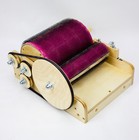 Wooden Drum Carder Wool Carding Machine   96 Tpi Fiber Combing