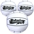 Gosports 12 Inch Xl Inflatable Volleyball  3 Pack - Easier Rallies On An Epic