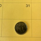 Vintage Guardian Angel Pocket Token Coin Gold Tone Double Sided Good Luck Charm