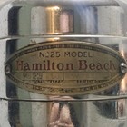 Vtg 40s Jadeite Hamilton Beach Milkshake Mixer No Model 25  Green W 2 Cups Euc 