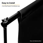 Lsp 6  X 9  Ft Black Muslin Backdrop Photography Photo Studio Screen Background