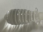 Heavy Glass Honeycomb Wine Bottle Decanter Stopper 5 5   